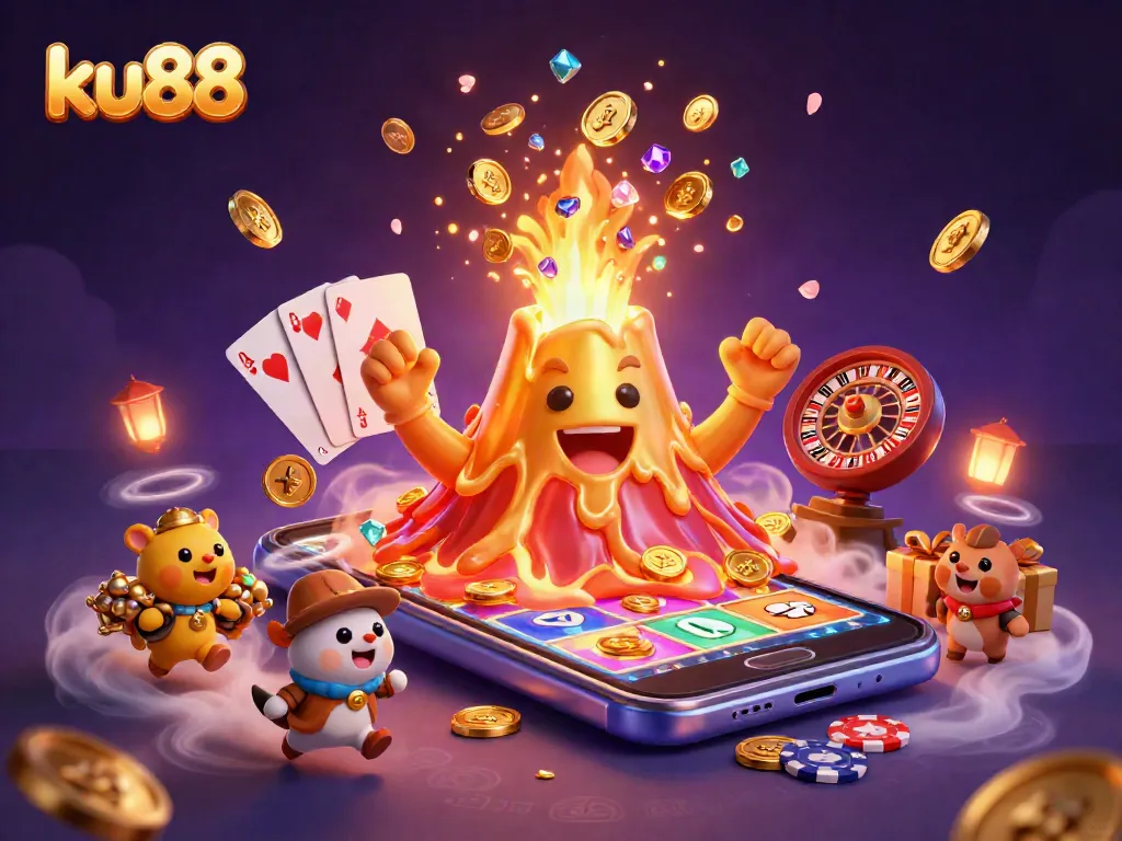Experience thrilling wins at ku88 with an erupting volcano of treasures and exciting games!